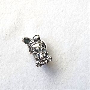 New Hello Kitty and friends My Melody Holding Teddy Bear Sanrio Silver Charm